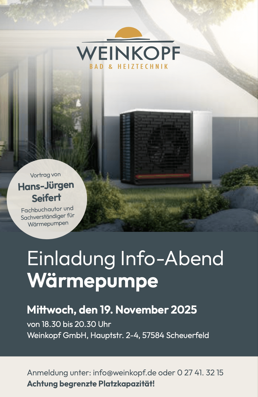 Infoabend Wärmepumpe